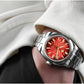 San Martin 2025 Guilloche Dial Snake Year Limited 39mm Miyota 90S5 Clear Caseback Men Automatic Mechanical Watch Luminous SN0144