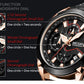 MEGIR Luxury Brand Military Sport Watches for Men Leather Strap Quartz Wristwatch Male Clock Chronograph Reloj Hombre 2065