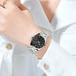 CURREN Fashion Luxury Brand Women's Watches New Simple Quartz Wristwatch with Stainless Steel Bracelet Luminous Hands