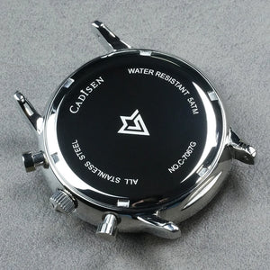 CADISEN New Chronograph Men's Quartz Watch Top Luxury Watches For Men MIYOTA 0S10 AR Mirror Waterproof Canvas Men's Wristwatch