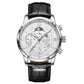 LIGE New Men Watch Top Brand Luxury Waterproof Luminous Sport Wristwatch Quartz Military Leather Watch For Men Relogio Masculino