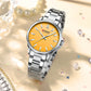 CURREN Fashion Brand Watches for Women Simple Casual Stainless Steel Bracelet Quartz Pointers Wristwatches Luminous Hands Clock