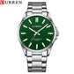 CURREN Classic Fashion Brand Watches for Men Business Quartz Luminous Hands Wristwatches with Stainless Steel Strap