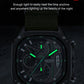 MEGIR Men's Watch Chronograph Orange Canvas Strap Sport Wristwatch Luminous Auto Date Quartz Watches Clock Montre Homme 2217