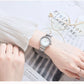 MEGIR Stainless Steel Strap Watches for Women Fashion Casual Quartz Wristwatch Diamond Dial Ladies Dress Clock Reloj Hombre 7010