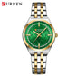 CURREN Designer Style Watch for Women Elegant 32mm Dial with Rhinestones Stainless Steel Band  Luxury Dress Ladies Wristwatch
