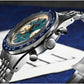 San Martin New Chronograph VK64 Quartz Watch Original Design 39.5mm Men Sports Business Dress Watches Waterproof 100m SN0116