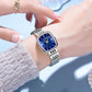 CURREN Fashion Dress Watches for Ladies Simple Quartz Stainless Steel Bracelet Wristwatch