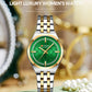 CURREN Designer Style Watch for Women Elegant 32mm Dial with Rhinestones Stainless Steel Band  Luxury Dress Ladies Wristwatch