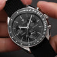 CADISEN 2026 New Men's Watches Luxury Quartz Wrist Watch For Men Canvas Japan VK68 Speed Chronograph Automatic Gift With Box