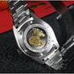 San Martin 2025 Guilloche Dial Snake Year Limited 39mm Miyota 90S5 Clear Caseback Men Automatic Mechanical Watch Luminous SN0144