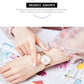 MEGIR Luxury Watches for Women Stainless Steel Dress Clock Fashion Elegant Wristwatch Quartz Watch Ladies Clock Reloj Mujer 7012