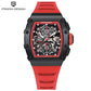 2026 PAGANI DESIGN New 40MM Bucket shaped Hollow Leisure Fashion Men's Quartz Watch Sapphire Glass Quartz Watch Clock