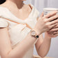 MEGIR Fashion Ladies Bracelet Watches Steel Mesh Band Quartz Wristwatch Women Dress Clock Waterproof Female Gifts Reloj Mujer