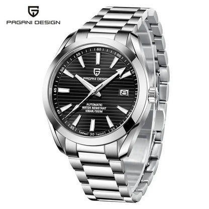 PAGANI DESIGN Miyota 8215 Men Mechanical Wristwatches New Sapphire Glass Automatic Watch Waterproof 100M Stainless Watch for Men