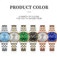 CURREN Designer Style Watch for Women Elegant 32mm Dial with Rhinestones Stainless Steel Band  Luxury Dress Ladies Wristwatch