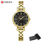 CURREN-Elegant Dress Watch for Women, Luxurious and Exquisite, 28mm Dial with Shinning Rhinestone, Quartz Wristwatch, New