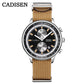 CADISEN 2026 New Mens Watches Luxury Quartz Watch For Man Chronograph MIYOTA 0S11 Men Waterproof Canvas Wristwatc Gift With Box