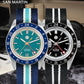 San Martin Original Design Fashion GMT 39.5mm Men Sports Watch Japan NH34 Automatic Mechanical Waterproof 100m SN0116 Reloj