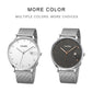 CADISEN Swiss Ronda 715 Quartz Watch Mans 7MM Ultra-thin Dial Sapphire Luminous Stainless Steel Milano Mesh Strap Watches Men
