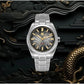 San Martin 2025 Guilloche Dial Snake Year Limited 39mm Miyota 90S5 Clear Caseback Men Automatic Mechanical Watch Luminous SN0144