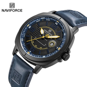 NAVIFORCE Luxury Men Watch Quartz Man Watches Waterproof Luminous Hand Top Brand Sport Watch for Men Date Display Reloj Feminino