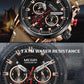 MEGIR Men Sports Watch Chronograph Luxury Quartz Military Wristwatches Waterproof Luminous Date Clock Relogio Masculino 2085