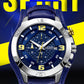 MEGIR Large Dial Watches for Men Luxury Brand Sports Chronograph Clock Waterproof Luminous Hands Quartz Wristwatch Reloj Hombre
