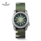 Boderry Voyager Field Watch Titanium Automatic Dive Wristwatch 100M Waterproof Titanium Bracelet For Seiko Movement Watch Men
