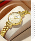 CURREN-Elegant Dress Watch for Women, Luxurious and Exquisite, 28mm Dial with Shinning Rhinestone, Quartz Wristwatch, New