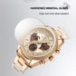 NAVIFORCE Women Watch Unique Design of Heart-Shaped Dial Quartz Analog LCD Digital Watches Fashion Casual Girlfriend Gifts Clock