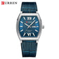 CURREN Elegant Men's Watch with Day-Date Display Formal Classic Quartz Wristwatch with Luminous Hands Casual Wear Gift for Him