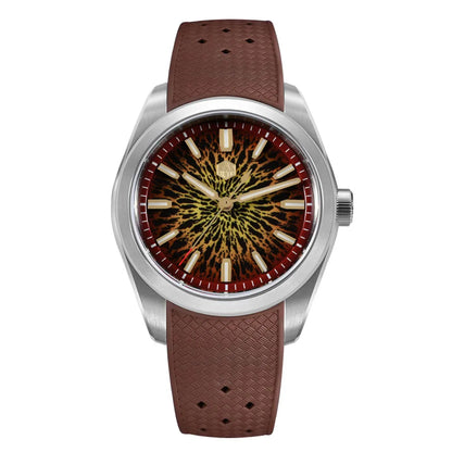 San Martin 39mm SN0144 JianZhan Dial Gada Watch Miyota 90S5 Original Design Luxury Dress Men Automatic Mechanical Wristwatch