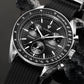 CADISEN 2026 New Men's Watches Luxury Quartz Wrist Watch For Men Canvas Japan VK68 Speed Chronograph Automatic Gift With Box
