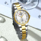 CURREN Women's Luxury Brand Watches Simple Quartz Auto Date Wristwatch Female Waterproof Clock Luminous Hands 9107