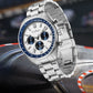 CADISEN 2024 New Men Watches Quartz Business Watches Japan VD53 Mens Clock Top Brand Luxury Watch Men Chronograph Watch for Men