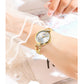 CURREN Luxury Brand Ladies Dress Wristwatch Waterproof Stainless Steel Strap Elegant Charming Dial with Rhinestones Women Watch