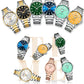 CURREN Fashion Brand Couple Watches for Lovers Simple Classic Quartz Stainless Steel Bracelet Wristwatches with Luminous Hands