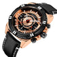 MEGIR Luxury Casual Men Watches Fashion Sports Military Wristwatch Calendar Luminous Quartz Chronograph Clock Montre Homme 2118