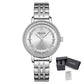 MEGIR Luxury Watches for Women Stainless Steel Dress Clock Fashion Elegant Wristwatch Quartz Watch Ladies Clock Reloj Mujer 7012