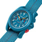 BODERRY Men's Field Watches Titanium Mechanical Chronograph Top Brand Wristwatch 100M Waterproof Clock Military Watch for Men