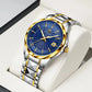 LIGE Top Brand Luxury Automatic Mechanical Watches For Men Fashion Tungsten Steel Waterproof Sapphire Watch Men Reloj Hombre+BOX