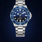 Seagull Ocean Series 300M Waterproof  Men Automatic Mechanical Watch Sea Wave Dial Sports Diving Luminous Calendar 41mm 1218 New