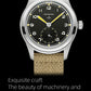 Field Watch Classic Retro Arrow Pilot Watch Male Mens Mechanical Satch Manual Hand Wind Luminous Stain Steel Merkur 38mm Case
