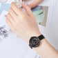 MEGIR Luxury Women Watches Fashion Ladies Quartz Watch Clock Stainless Steel Waterproof Female Watch Relogio Feminino 7014