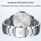 CURREN Classic Fashion Brand Watches for Men Business Quartz Luminous Hands Wristwatches with Stainless Steel Strap