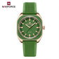 NAVIFORCE Simple Women Watches Luxury Design Silicone Watch Ladies Quartz Wristwatch Womens Polygon Dial Luminous Reloj Mujer
