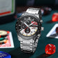 CURREN New Stylish Men's Watches Big Face 48mm Chronograph Dial Sport Quartz Wristwatches Luminous Hands Auto Date