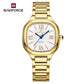 NAVIFORCE Women's Casual Watch Stainless Steel Bracelet Fashion Business Waterproof Quartz Wristwatches Ladies' Relogio Feminino