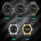 SANDA 739 Trendy Design 2024 New Arrival Alarm Mode Sports Hand Clock For Men Analog Digital Display Fashion Watch